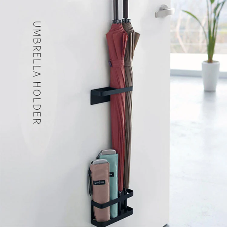 Stehende wasserdichte Regenschirmhalter an der Türseite