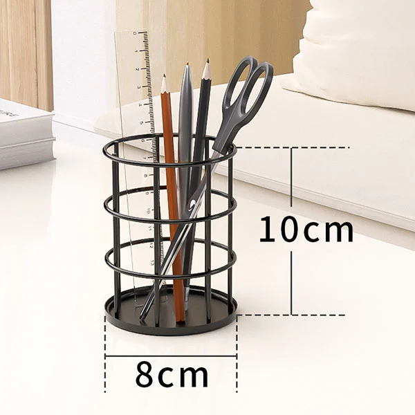 Office Desk Metal Pen Holder